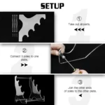 4 Layer Lightsaber Display Stand Acrylic Toy Rack - Image 4