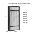 For Honeywell HRF-H1 HRF-H2 HPA050 Air Purifier 2pcs /Pack Filter Replacement Parts - Image 3