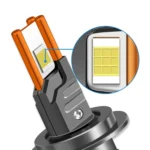 95W LED Three Copper Tube Aluminum Alloy Thick Headlight - Image 5