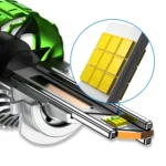 Pair 100W LED Double Copper Tube Aluminum Alloy Waterproof Car Headlight - Image 5