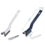 3 In 1 Multipurpose Bathroom Tile Floor Crevice Cleaning Brush Window Groove Wall Corner Brush - Image 3