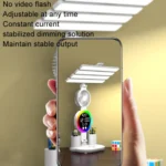 4 Heads Horizontal LED Eye-Care Table Lamp Children Study Desktop Reading Light With Pen Holder - Image 3