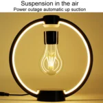 Magnetic Levitation Light Bulb Table Lamp Desktop Ambient Luminous Night Light - Image 4