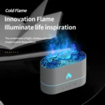 HX853B USB Plug-In Colorful Flame Lighting Effect Aromatherapy Humidifier - Image 3