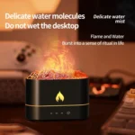HX853B USB Plug-In Colorful Flame Lighting Effect Aromatherapy Humidifier - Image 4