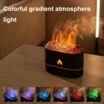 HX853B USB Plug-In Colorful Flame Lighting Effect Aromatherapy Humidifier - Image 6