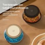 Simulation Volcano Heating Cup Mat 50-80 degrees Celsius Temperature Adjust with Atmosphere Light,US Plug - Image 3