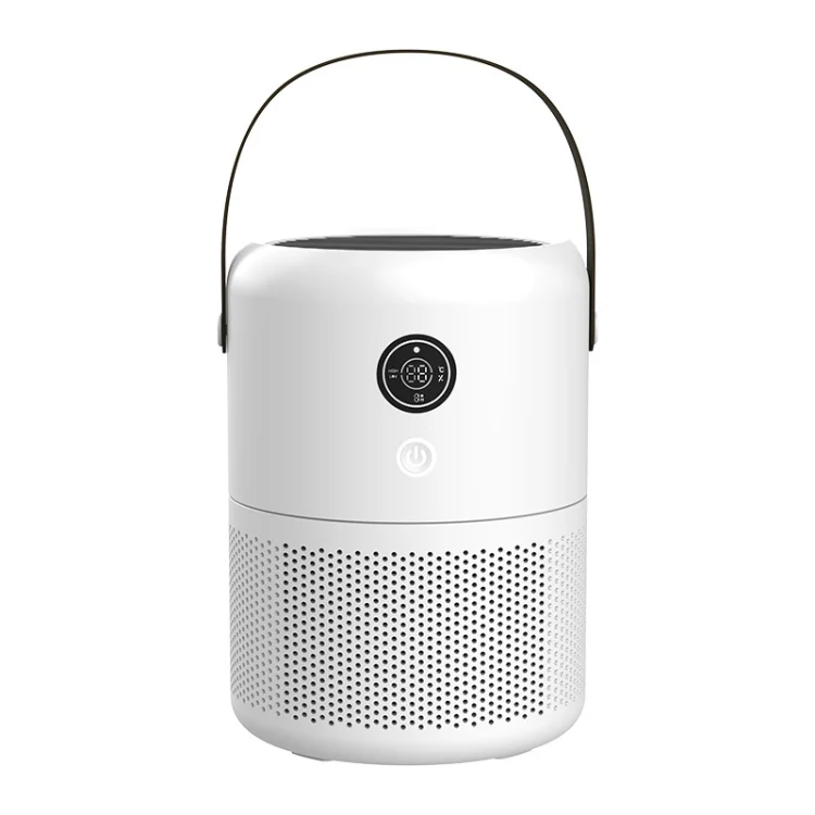 TBD0605259101A.webp HX830 Smart Digital Display UV Ultraviolet Sterilization Desktop Negative Ion Air Purifier - Image 1