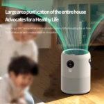 HX830 Smart Digital Display UV Ultraviolet Sterilization Desktop Negative Ion Air Purifier - Image 7