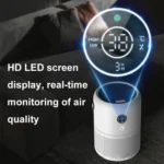 HX830 Smart Digital Display UV Ultraviolet Sterilization Desktop Negative Ion Air Purifier - Image 9