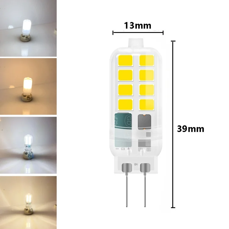 TBD06052602_B2.webp G4 AC/DC12V 3W Flicker-free Replacement LED Halogen Lamp Beads - Image 3