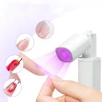 UV LED Nail Lamp Portable Retractable Nail Drying Light Mini Handheld Nail Dryer Lamp With Bracket - Image 2