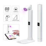UV LED Nail Lamp Portable Retractable Nail Drying Light Mini Handheld Nail Dryer Lamp With Bracket - Image 5