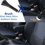 High Pressure Car Interior Cleaning Gun with Bearing Car Beauty Dust Removal Brush - Image 4
