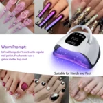 X19Max UV LED Nail Drying Lamp High Power 320W Quick Drying Nail Polish Gel Nail Dryer Light - Image 9