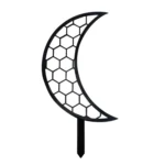 Plastic Moon Climbing Stands Balcony Pot Plant Hauling Gardening Decorative Flower Holder