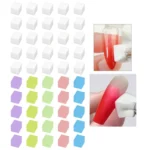 50pcs /Box 1cm Mini Nail Art Sponges Gradient Aura Effect Designs Manicure Brush Tool - Image 2
