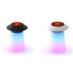 HX126 Sound Pickup RGB Light Volcano Humidifier Simulated Flame Aromatherapy Machine - Image 2