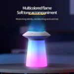HX126 Sound Pickup RGB Light Volcano Humidifier Simulated Flame Aromatherapy Machine - Image 4