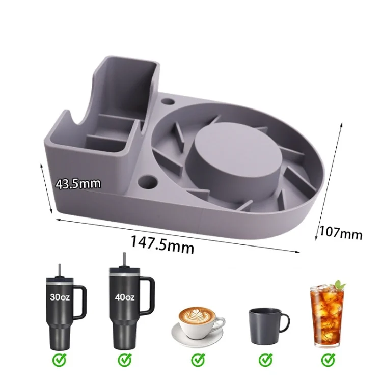 TBD06052654_B2.webp For Stanley 40oz/30oz Tumbler Drain Rack With Lid & Straw Holder - Image 3