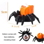LED Halloween Spider Candle Light Electronic Ambient Decorative Night Lamp Desktop Ornament - Image 3