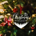 Christmas Acrylic Transparent Decoration Blessing Pendant Home Christmas Tree Ornament - Image 5