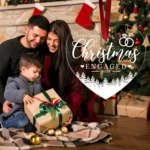 Christmas Acrylic Transparent Decoration Blessing Pendant Home Christmas Tree Ornament - Image 6