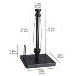 Household Stainless Steel Vertical Paper Towel Holder With Damping Dining Table Kitchen No Punch Paper Roll Holder - Image 7
