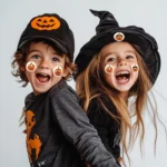 25mm Halloween Party Favors Label Stickers DIY Decorative Labels Cute Smile Pumpkin Seal Stickers - Image 7