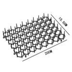 12pcs / Box Anti-Cats Barbed Spike Net Mat Sofas Gate Garden Cats Repellent Tool - Image 3