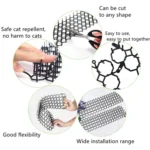 12pcs / Box Anti-Cats Barbed Spike Net Mat Sofas Gate Garden Cats Repellent Tool - Image 5