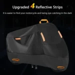 Motorcycle Rain Sun Protection Cover Oxford Cloth Dustproof With Anti-theft Buckle - Image 5