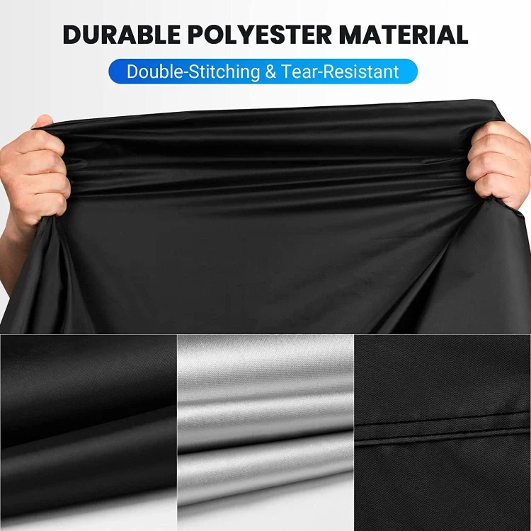 TBD06052700_B5.webp Motorcycle Rain Sun Protection Cover Oxford Cloth Dustproof With Anti-theft Buckle - Image 6
