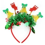 Christmas Party Dress Up New Year Headdress Christmas Decoration Colorful Stripes Headband