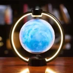 Magnetic Levitation Bluetooth Speaker Ornament Desktop Ambient Glow Night Lights - Image 2