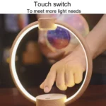 Magnetic Levitation Bluetooth Speaker Ornament Desktop Ambient Glow Night Lights - Image 5
