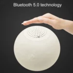 Magnetic Levitation Bluetooth Speaker Ornament Desktop Ambient Glow Night Lights - Image 7