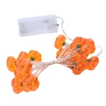 LED Halloween 3D Pumpkin String Lights Bar Shop Ambience Scene Layout Decorative Lanterns