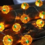 LED Halloween 3D Pumpkin String Lights Bar Shop Ambience Scene Layout Decorative Lanterns - Image 2
