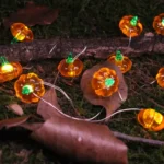 LED Halloween 3D Pumpkin String Lights Bar Shop Ambience Scene Layout Decorative Lanterns - Image 5