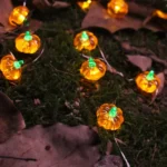 LED Halloween 3D Pumpkin String Lights Bar Shop Ambience Scene Layout Decorative Lanterns - Image 6