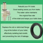 13168 RV Toilet Valve Kit For Thetford Aqua Magic IV - Image 7