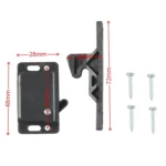 8pcs /Set RV Accessories Side-Mounted Door Lock Grab Cabinet Latch - Image 4