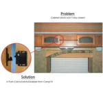 8pcs /Set RV Accessories Side-Mounted Door Lock Grab Cabinet Latch - Image 5