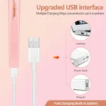 Mini Nail Grinder Nail Remover Portable Electric Nail Tool With Light - Image 8