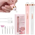 Mini Nail Grinder Nail Remover Portable Electric Nail Tool With Light - Image 10