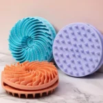 Double-Sided Silicone Cleaning Bath Brush Multifunctional Massage Shower Brush - Image 2
