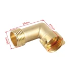 Brass Water Inlet Check Valve For Yacht RV With Adapter - Image 5