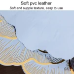 Household Kitchen Heat Resistant Flower Hot Stamping Table Heat Insulating Pad - Image 4