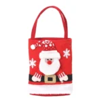 Cute Large Capacity Christmas Decorations Gift Bag Kids Candy Tote Bag